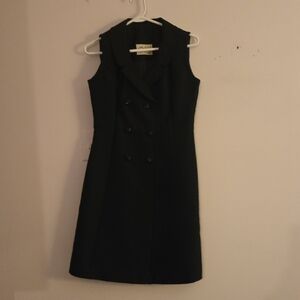 Elegant Black Sleeveless Midi Dress